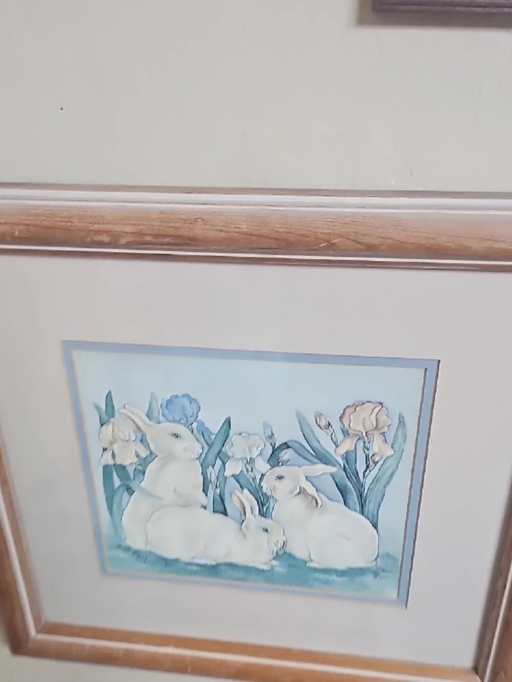 vintage framed limited-edition print titled 